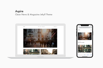 Aspire - Clean News & Magazine Jekyll Theme
