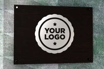 Office Company Logo Mockup 004