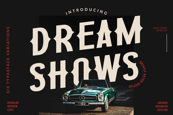 Dream Shows Vintage Business Font