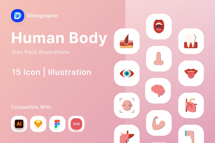 Human Body Icon Pack