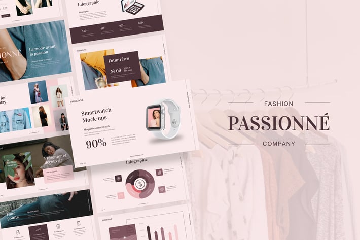 Passionne - Fashion PowerPoint Template