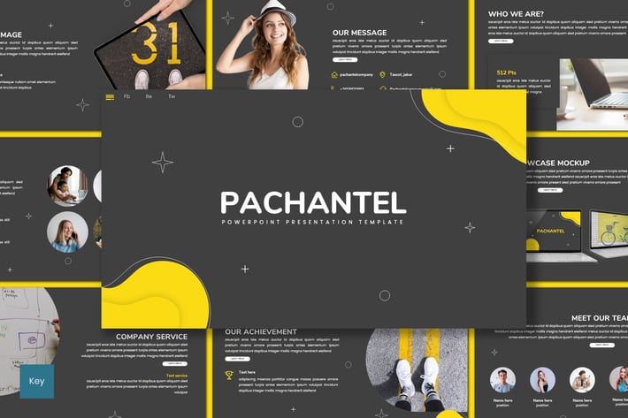 Pachantel - Creative Keynote Template