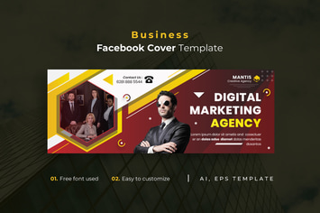 Business r6 Facebook Cover Template