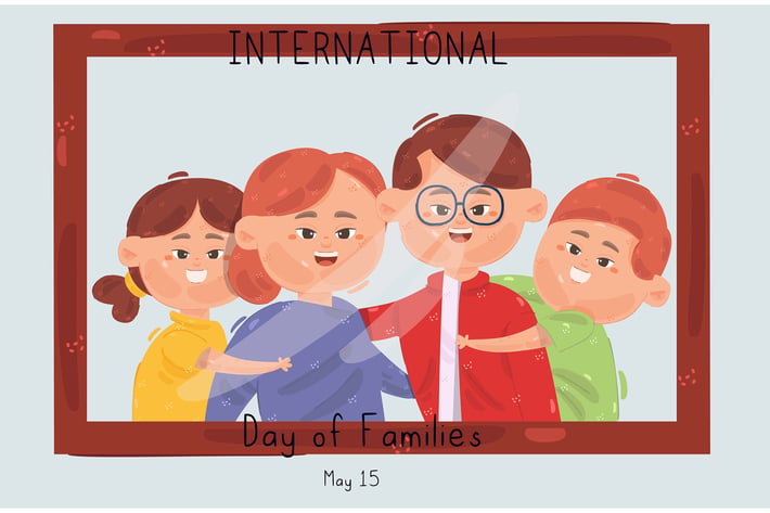 International Day of Families Illustration