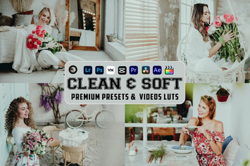 Clean & Soft Luts Videos & Presets Mobile Desktop