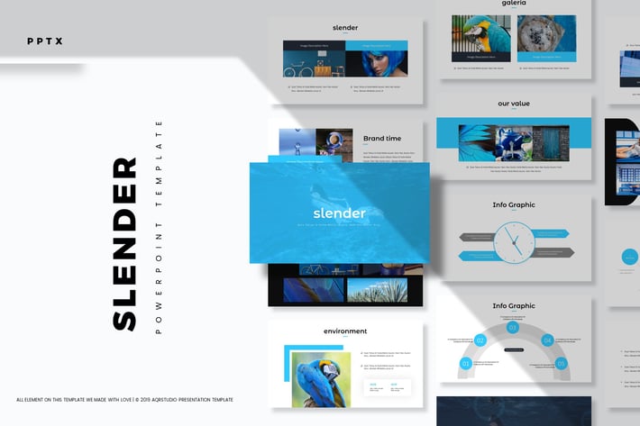 Slender - Powerpoint Template