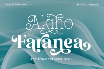 Akiho Faranea - Serif Display Family