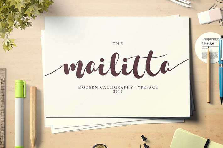 Mailitta font duo