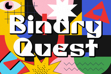 Binary Quest - Computer Inspired Typeface