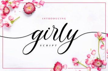 Girly - Lovely Script