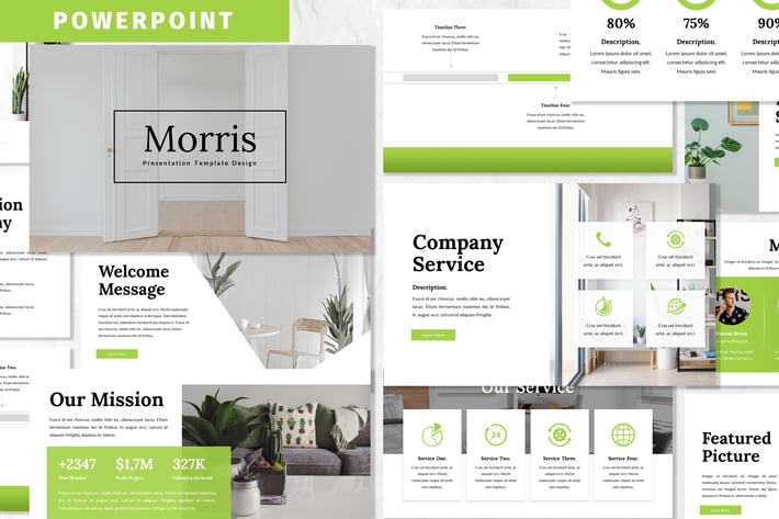 Morris - Business Powerpoint Template