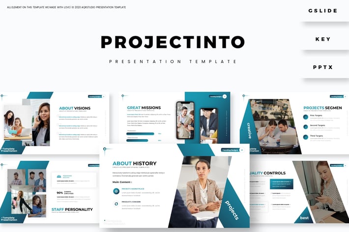 Projectinto - Presentation Template