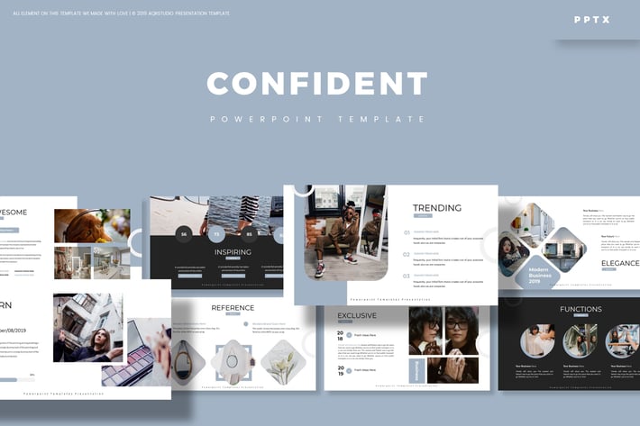 Confident - Powerpoint Template