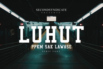 Luhut font