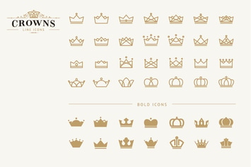 Crown Icons