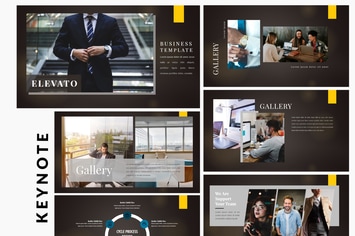 Elevato Dark - Business Keynote Template