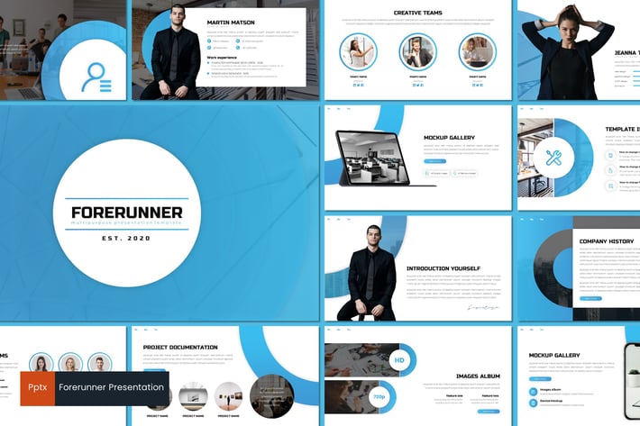 Forerunner - Powerpoint Template