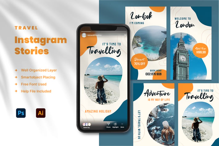 Travel Instagram Stories