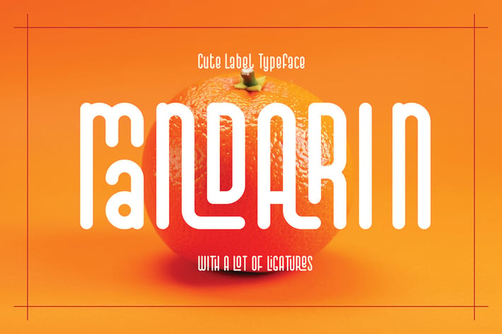 Mandarin Modern Display Font
