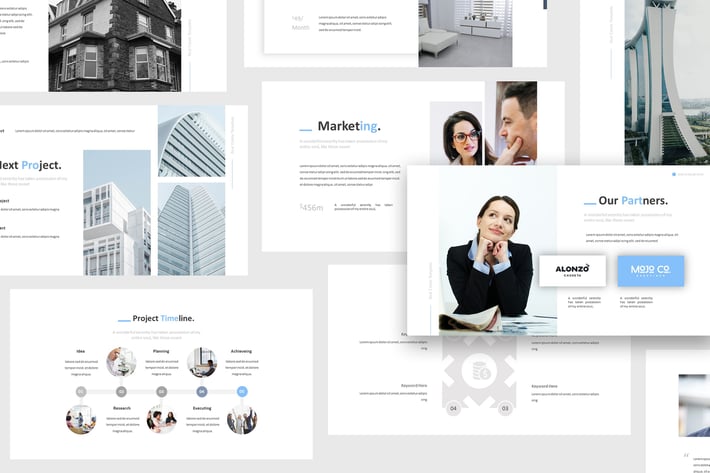 Real Estate Keynote Presentation Template