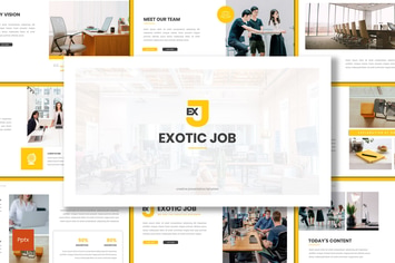 Exotic Job - Business Powerpoint Template
