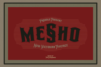 Mesho Victorian Typeface