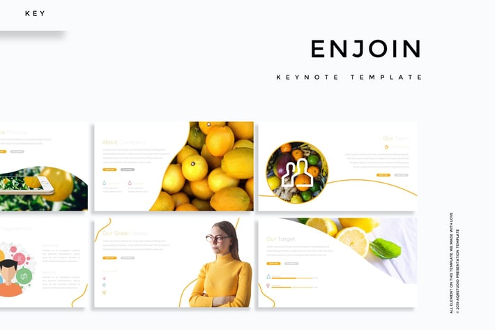 Enjoin - Keynote Template