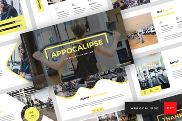 Appocalipse - Gym PowerPoint Template