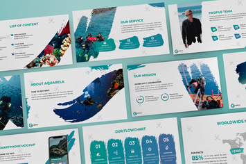 Aquarela - Abstract Powerpoint Template