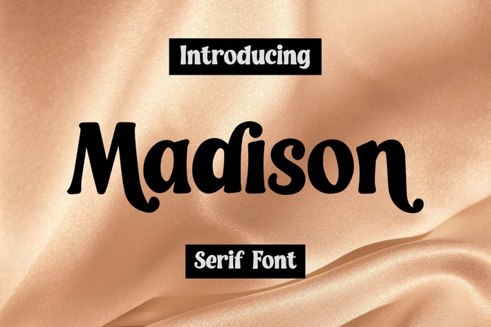 Madison -  Serif Font
