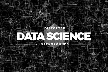 Distorted Data Science Backgrounds
