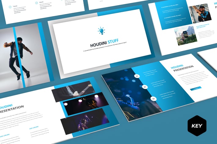 Houdini - Keynote Template