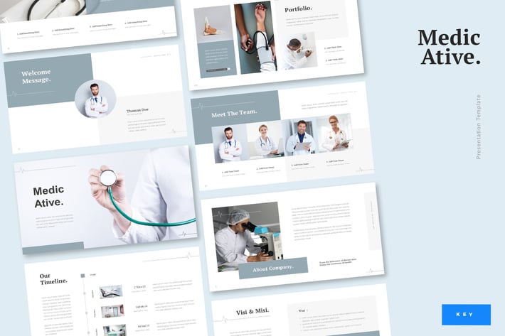 Medicative - Medical Keynote Template