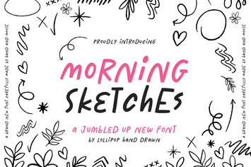 Morning Sketches Font