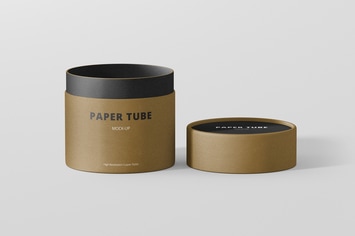 Paper Tube Packaging Mock-Up - Small