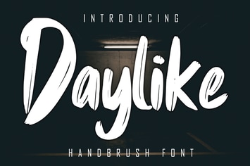 Daylike Handbrush Font