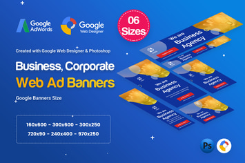 Business Agency Banners Ad D28 - GWD