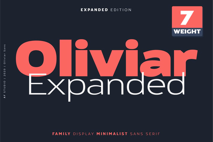Oliviar Sans Extended Family