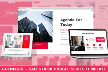 GoFinance - Sales Deck Google Slides Template