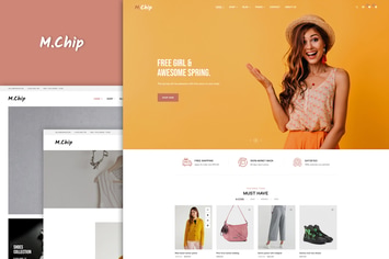 MChip - eCommerce PSD Template