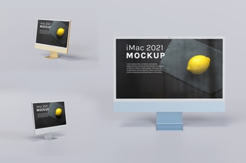 iMac 2021 Mockup