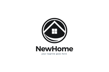New Home Logo Template