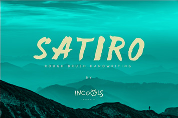 SATIRO - Rough Handwriting