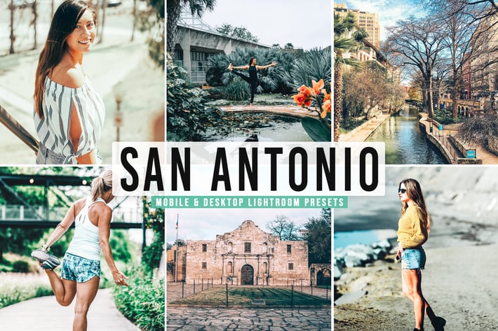 San Antonio Mobile & Desktop Lightroom Presets