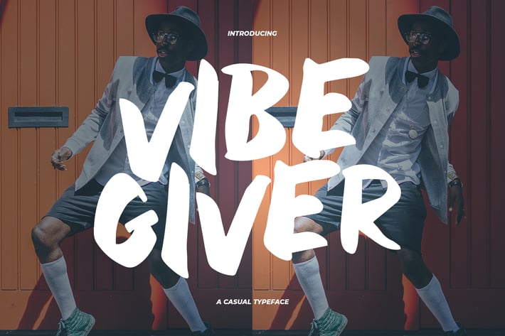VibeGiver  - A Casual Typeface