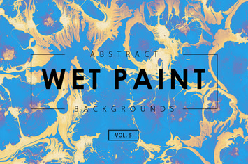 Wet Paint Backgrounds Vol. 5