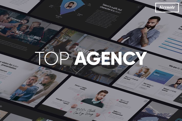 TOP AGENCY - Professional Keynote Template