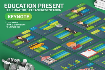Education Keynote Slides Template