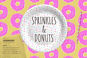 Sprinkles & Donuts Patterns