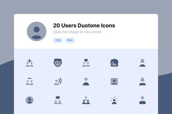 User Duotone Icons